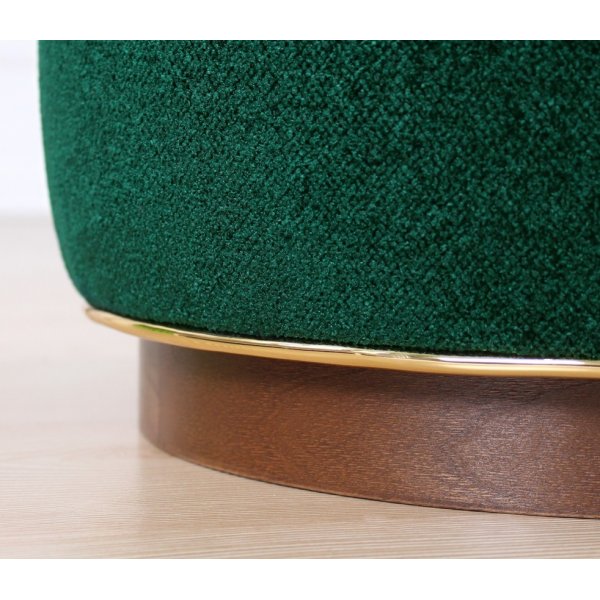 Pouf Zeone - Vert foncé Pouf Zeone - Vert foncé