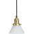 August f�nsterlampa - Opalglas/m�ssing - 15 cm