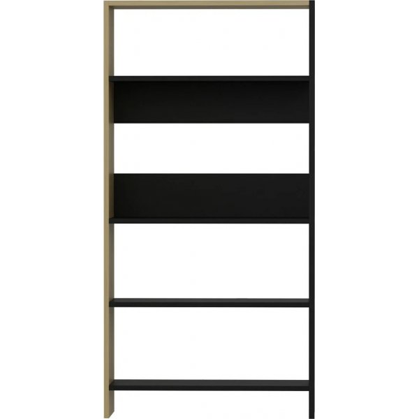 Bibliothque Tiran - Anthracite/chne/noir