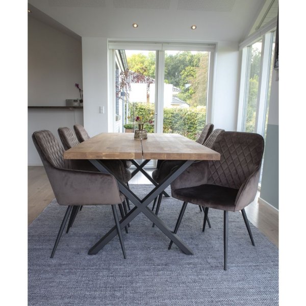 Montpellier Matbord - Oljad ek - 200x95x75 Montpellier Matbord - Oljad ek - 200x95x75