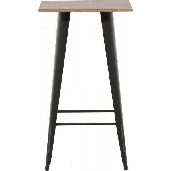 Table de bar Tempe 60 x 60 cm - Noyer