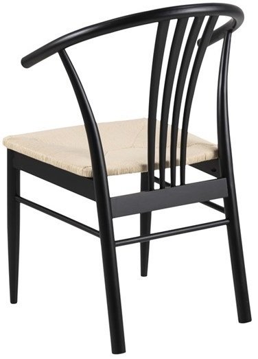 York stol svart betsad ek / Fltad sits