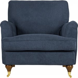 Fauteuil de luxe Howard Watford - Bleu + Dtachant pour meubles