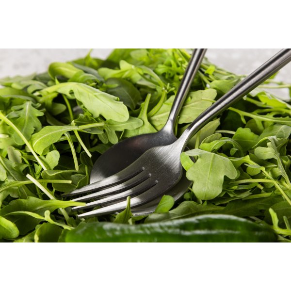 Actief saladebestek - Zilver Actief saladebestek - Zilver