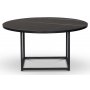 Sintorp runt soffbord 90 cm - Svart marmor (Exklusive laminat)