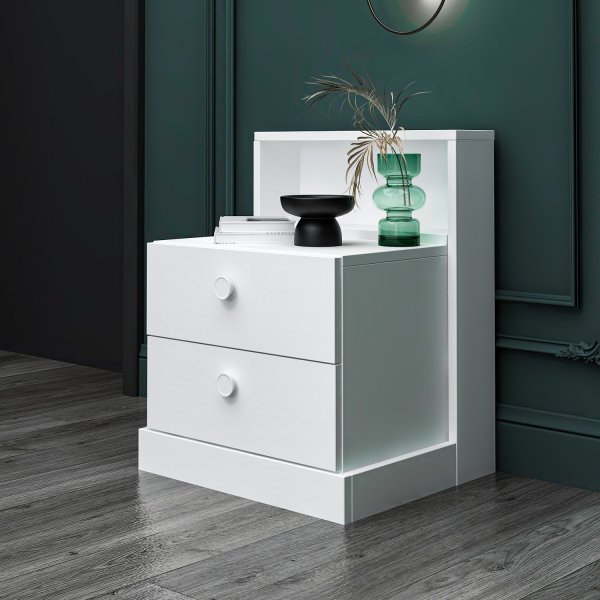 Life nachtkastje - Wit