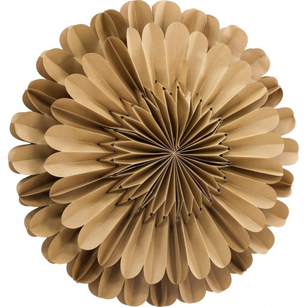 Jrvsn adventsstjrna - Brun/Vit