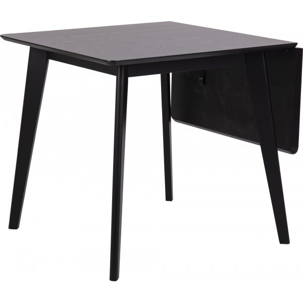 Table à manger Roxby 80-120 cm - Noir Table à manger Roxby 80-120 cm - Noir
