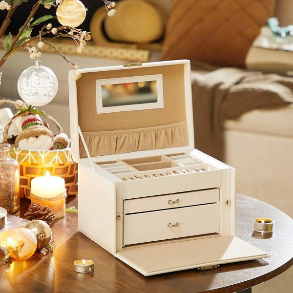 Carat smyckeskrin - Vit Carat smyckeskrin - Vit