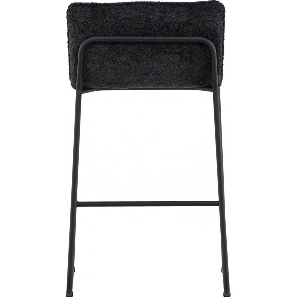 Bisbee barstol - Svart boucl