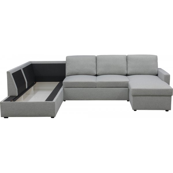 U soffa bäddsoffa grå - Tärnö U soffa bäddsoffa grå - Tärnö