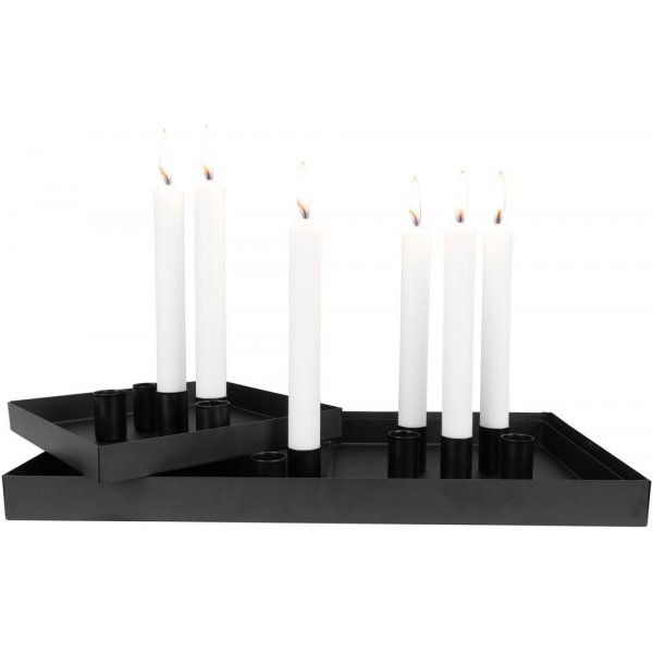 Beito ljusbricka magnetisk - Svart