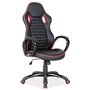 Shannon gamingstol - Svart/rd + Textilskydd fr mbler