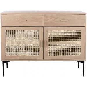 Raffels sideboard - Vitpigmenterad ekfaner