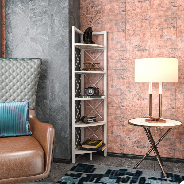 Bibliothèque Remo - Blanc Bibliothèque Remo - Blanc