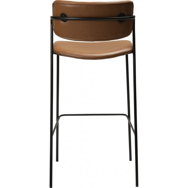 Tabouret de bar Zed - PU marron Tabouret de bar Zed - PU marron