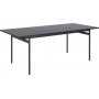 Angus matbord 200 cm - Svart