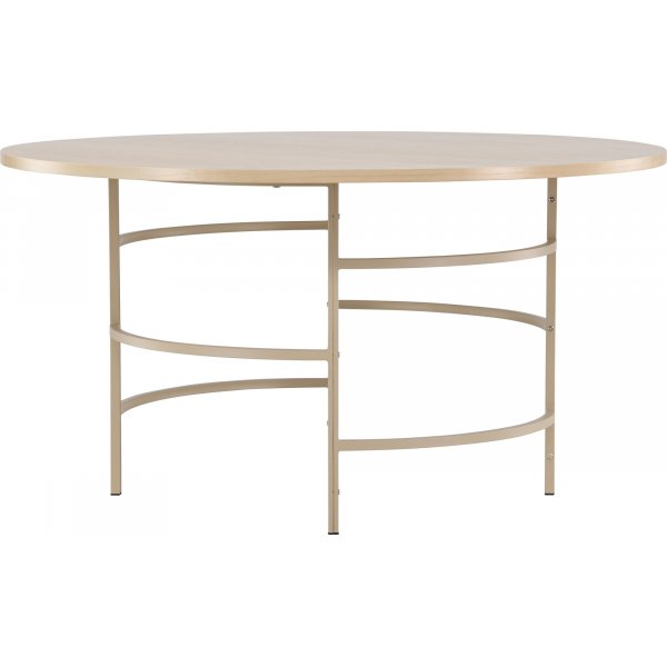 Copenhagen matbord �140 cm - Whitewash/beige