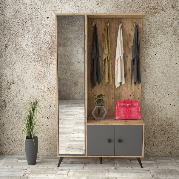 Vilamo hallm�bel - Furu/antracit