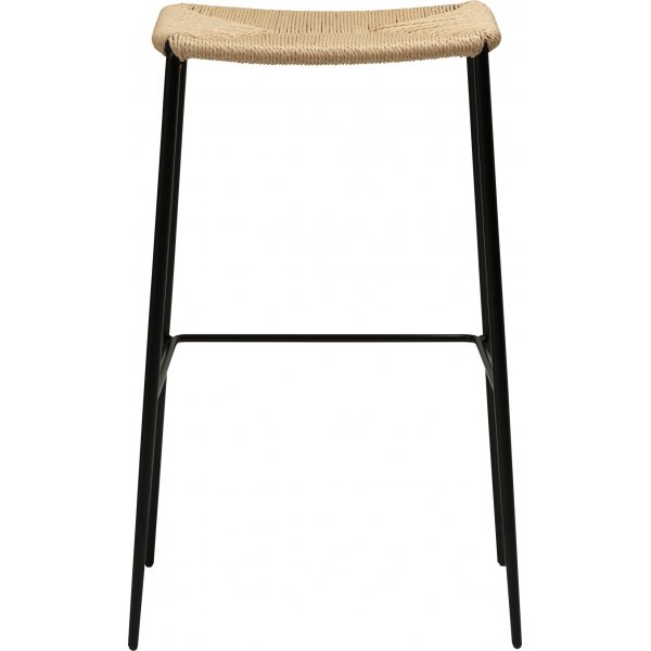 Stiletto barpall - Beige/svart