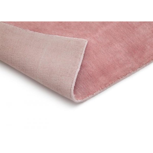 Handvävd Viskosmatta Doriano - Rosa Handvävd Viskosmatta Doriano - Rosa