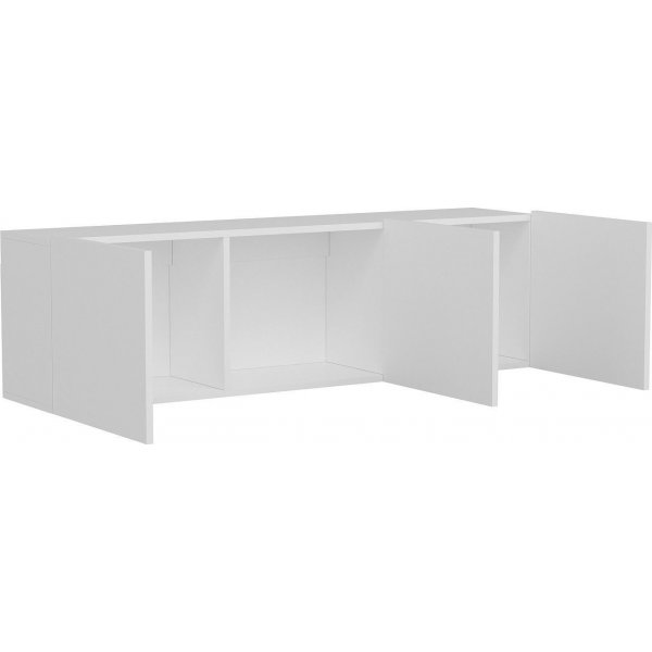 Banc multimédia Vitro - Blanc Banc multimédia Vitro - Blanc