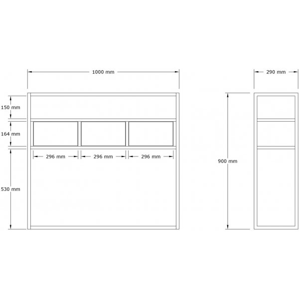 Guarda konsolbord - Travertin Guarda konsolbord - Travertin