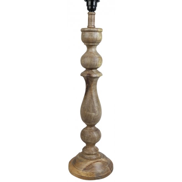 Mango lampfot H65x12 cm - Tr