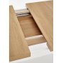 Callahan frlngningsbart matbord 140-220 cm - Riviera ek/vit