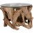 Table basse Grand Canyon 60 x 60 cm - Teck/verre