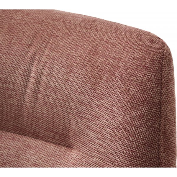 Steve karmstol - Rosa/svart