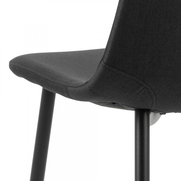 Chaise de salle  manger Celia - Noir