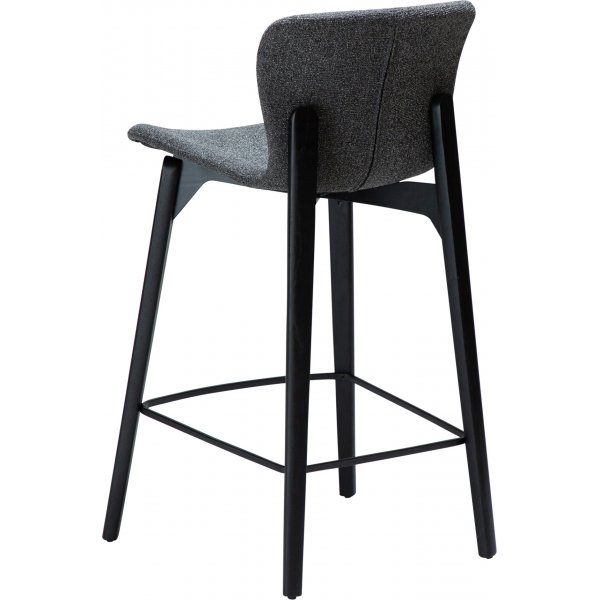 Chaise de comptoir Paragon - Bouclé gris Chaise de comptoir Paragon - Bouclé gris