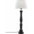 Lampe  poser Doris / Noir - 64 cm