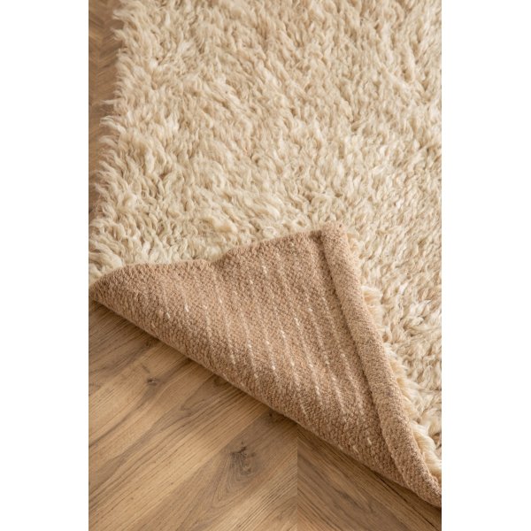 Yoko wollen vloerkleed - Beige Yoko wollen vloerkleed - Beige