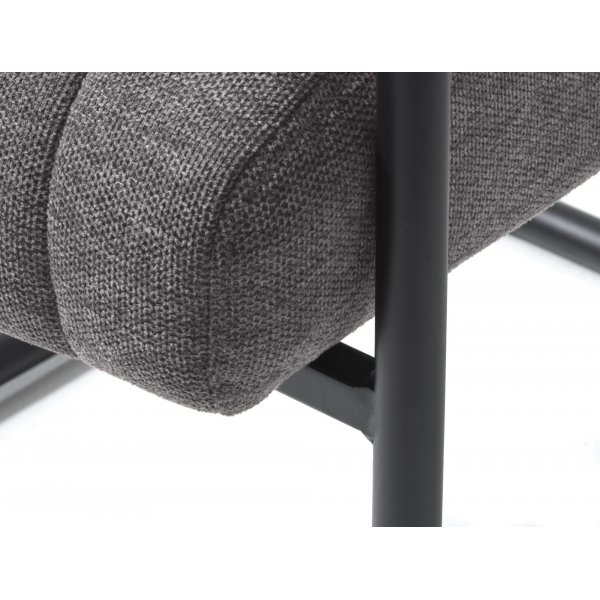 Fauteuil Salmo / Gris foncé Fauteuil Salmo / Gris foncé