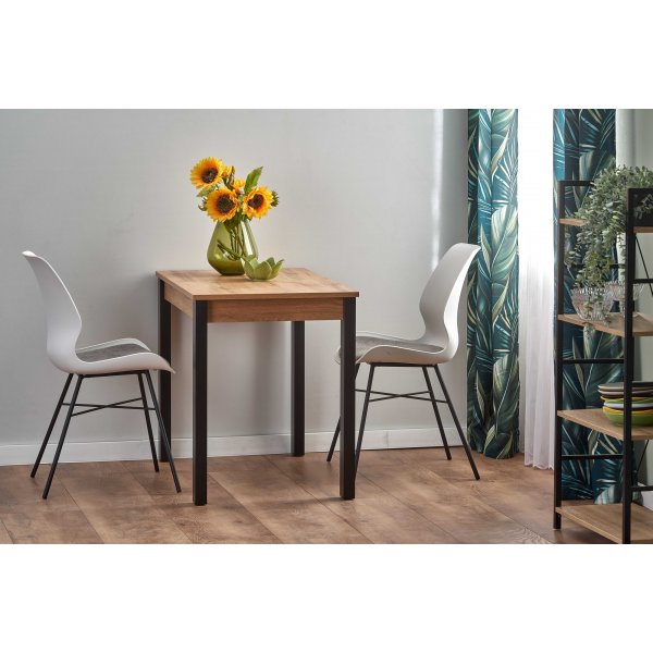 Table à manger Dulce 100-138 cm - Noir Table à manger Dulce 100-138 cm - Noir