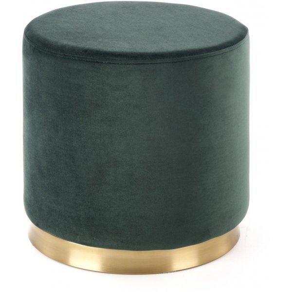 Glenda pall - Mrk grn/guld