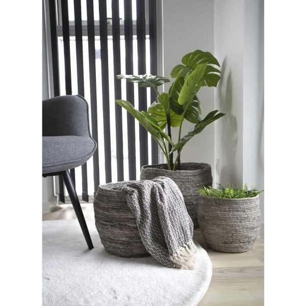 Paniers Tivoli - Gris - 3 pcs Paniers Tivoli - Gris - 3 pcs