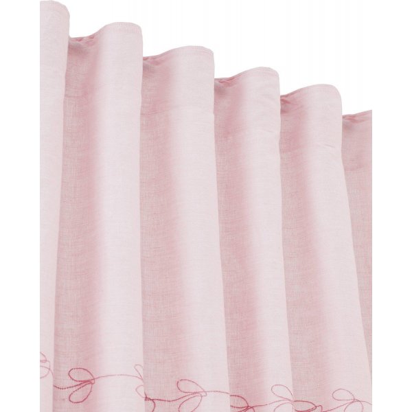 Rideau Amie lot de 2 2 x 140 x 280 cm - Rose clair Rideau Amie lot de 2 2 x 140 x 280 cm - Rose clair