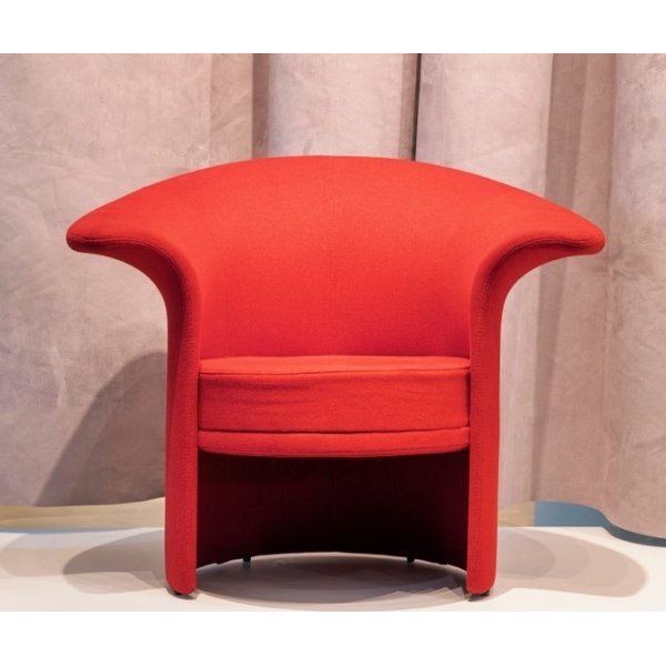 Fauteuil Tulipan - Couleur optionnelle du cadre et du revtement