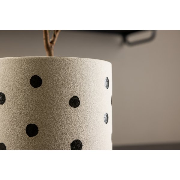 Pot Sane 18 x 17 cm - Noir/Blanc Pot Sane 18 x 17 cm - Noir/Blanc