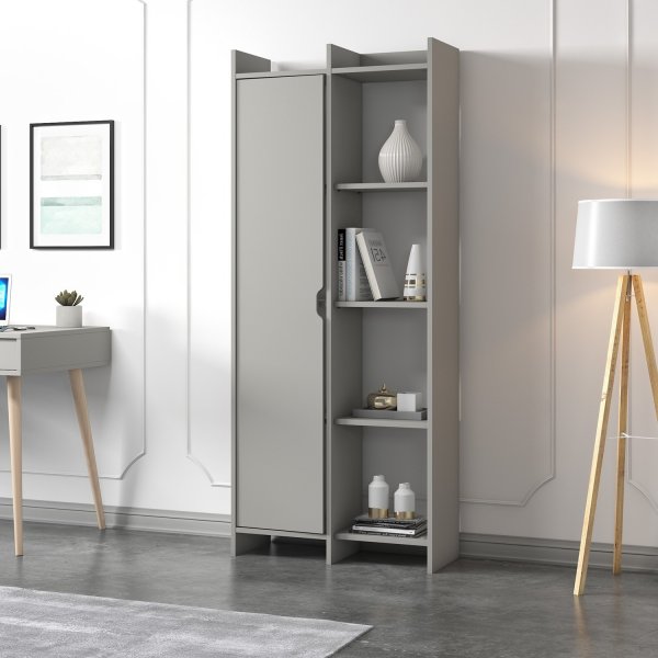 Oferta bokhylla - Grå Oferta bokhylla - Grå