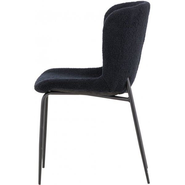 Modesto matstol - Svart teddy Modesto matstol - Svart teddy