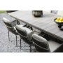 Matgrupp Salt gr teak: Bord 240 cm inklusive 6 st gra Lincoln karmstolar