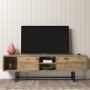 Vega mediabnk Valnt/svart
