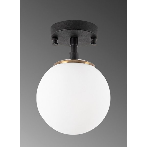 Plafonnier Atlas 10210 - Noir/antique/blanc Plafonnier Atlas 10210 - Noir/antique/blanc