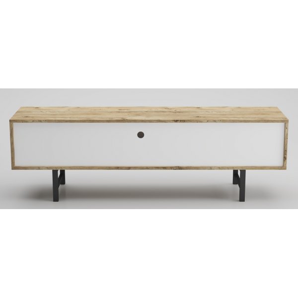 Vega TV-bänk Valnöt/svart Vega TV-bänk Valnöt/svart