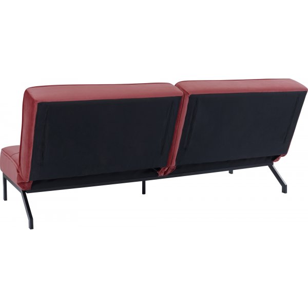 Canap-lit Perugia 2,5 places - Rouge