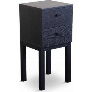 Kivik sängbord med låda i svartbetsad ek Kivik sängbord med låda i svartbetsad ek